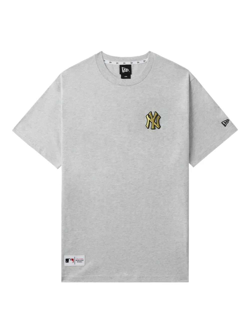 embroidered-logo T-shirt