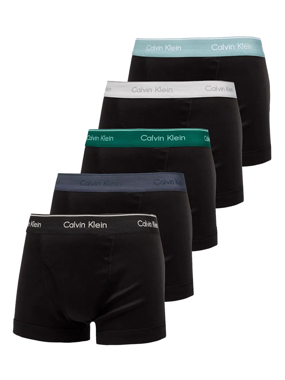 branded waistband boxer shorts (pack of five)