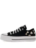 Converse Chuck Taylor leopard-print platform sneakers - Black