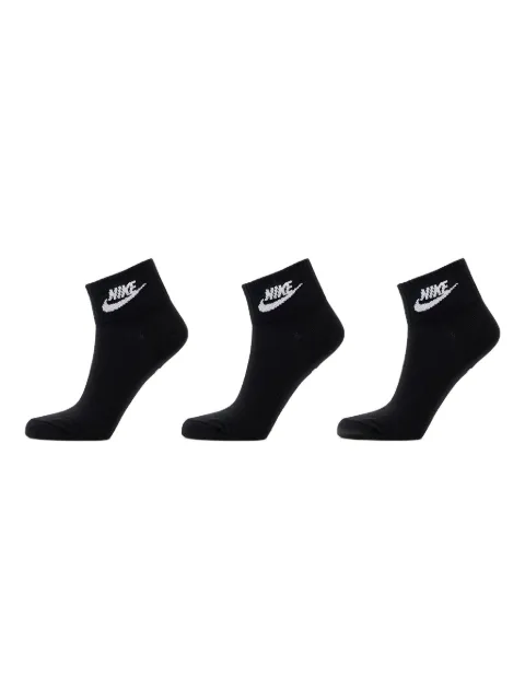 Nike logo ankle socks (pack of three)