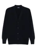 Barba virgin-wool cardigan - Blue