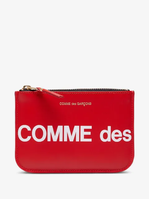 Comme Des Garçons Wallet logo-print wallet