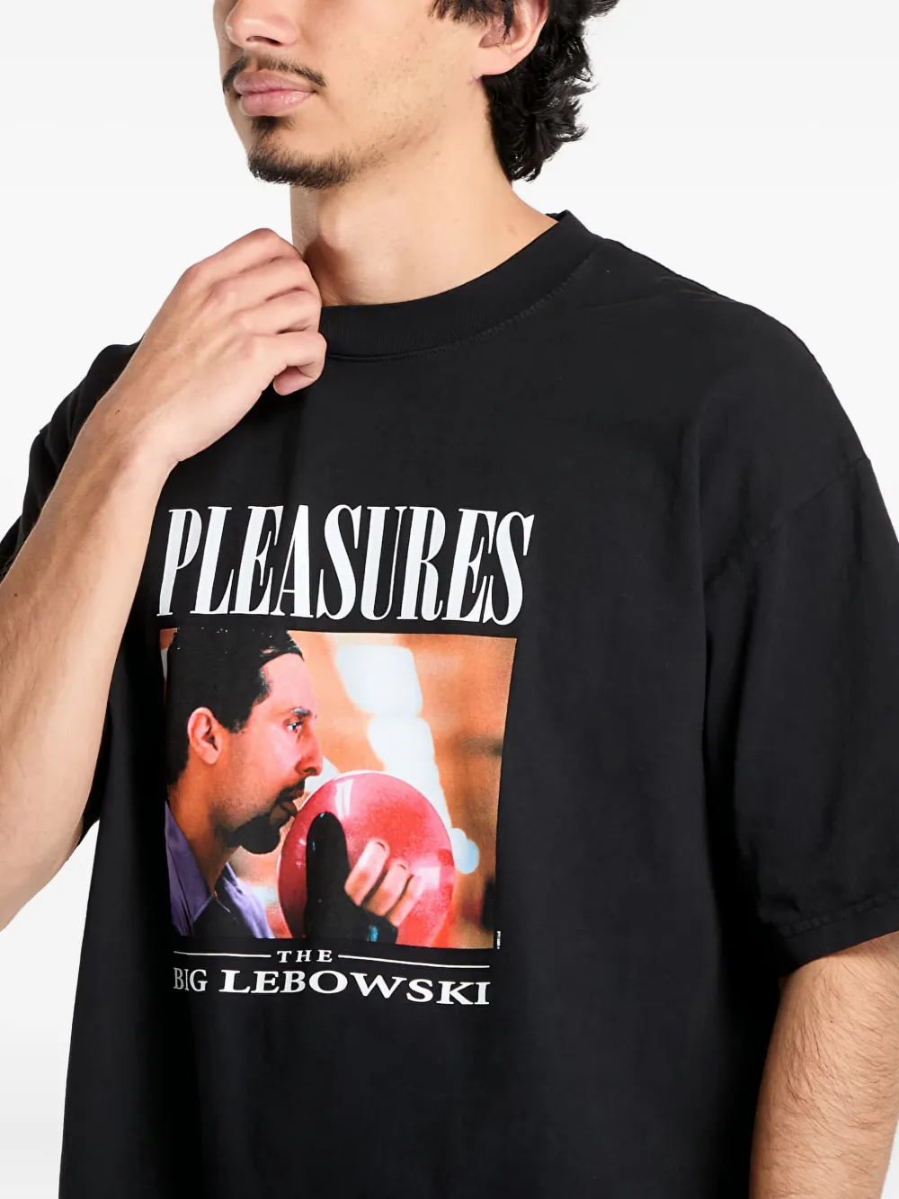 Pleasures x The Big Lebowski Lick T-shirt BLACK