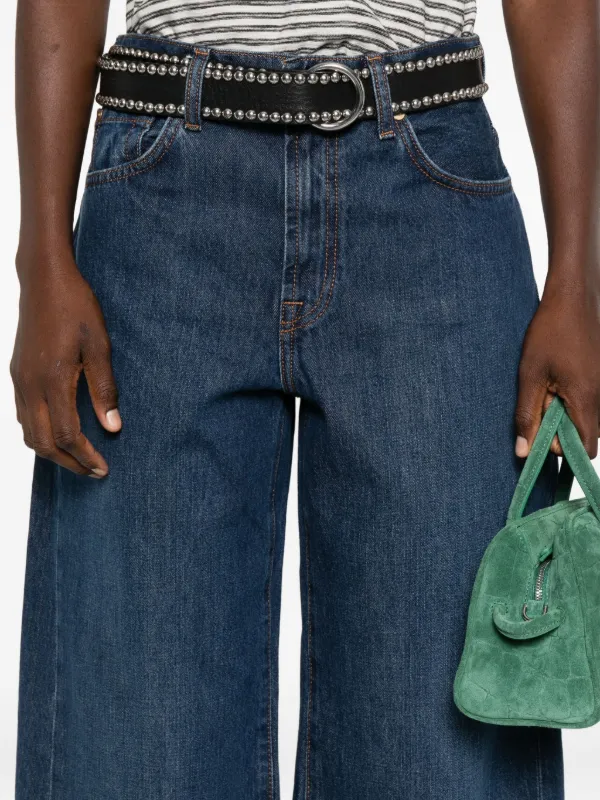7 For All Mankind wide-leg Jeans | Blue | FARFETCH RO