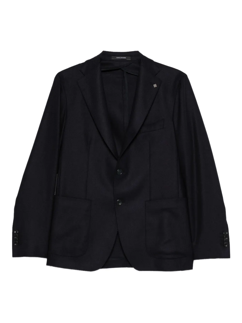 patch-pocket two-button jacket