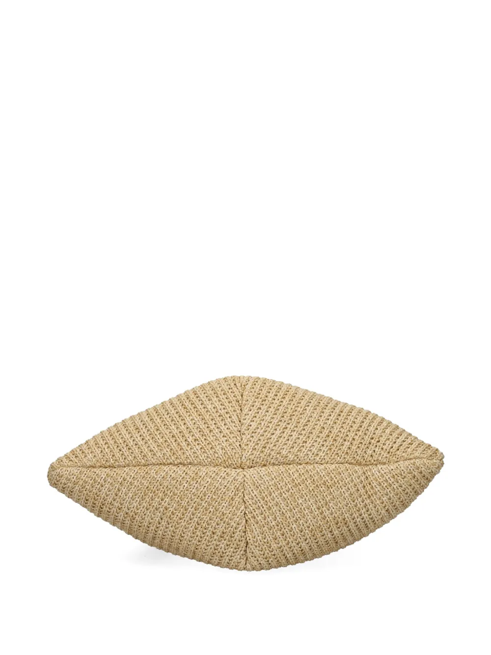 Cult Gaia Thais woven top-handle bag Beige