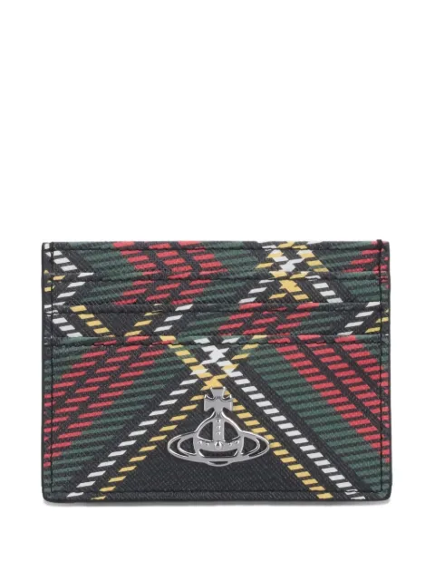 Vivienne Westwood plaid card-holder