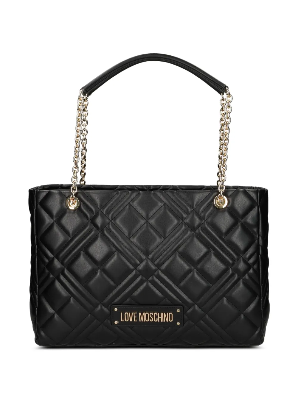 quilted chain shoulder bag