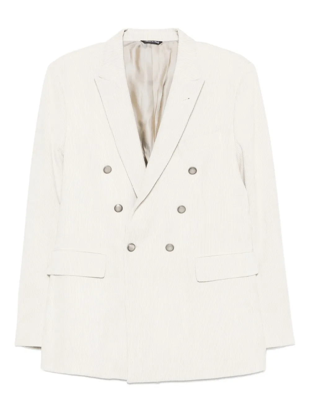 double-breasted blazer