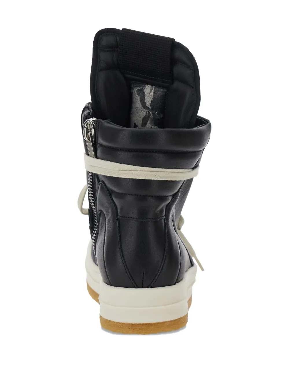 Rick Owens Geobasket zip-fastening sneakers Black