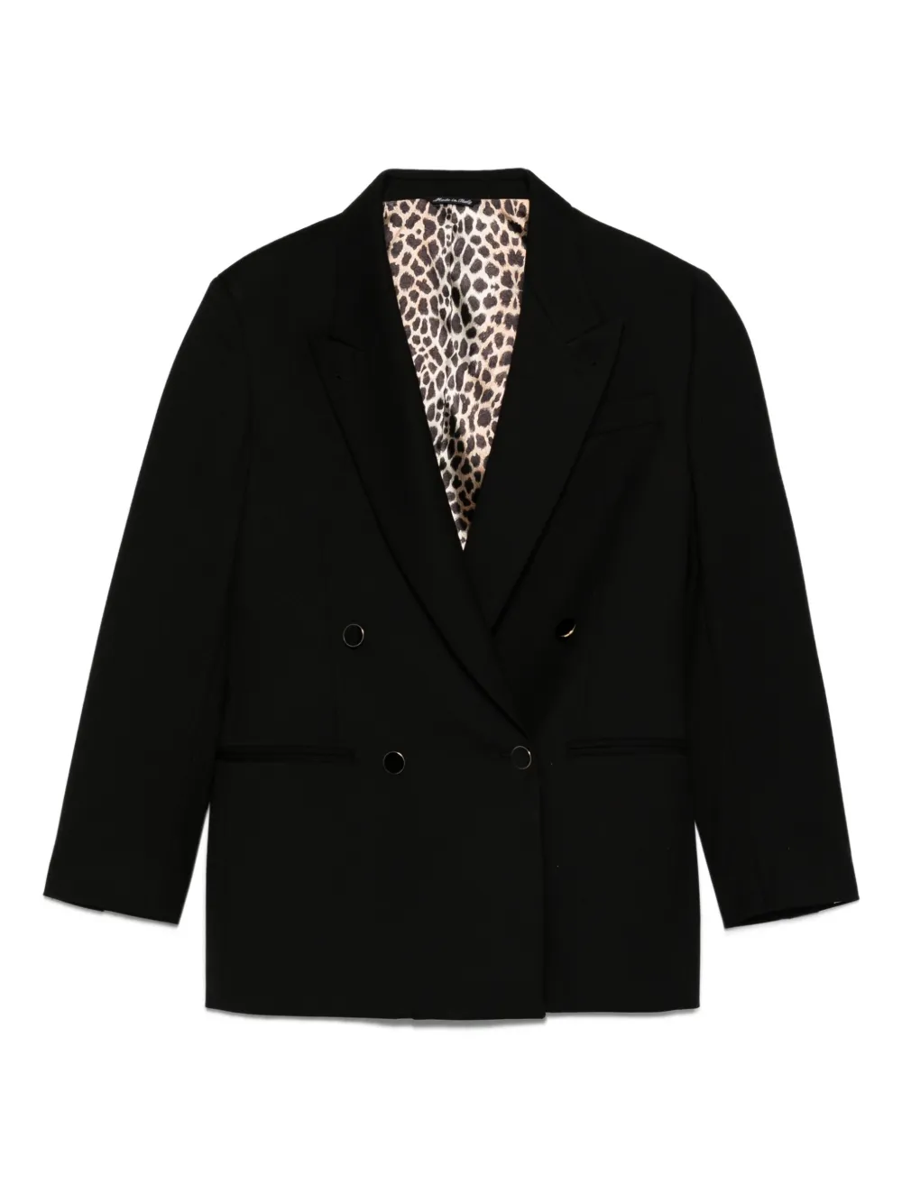 double-breasted blazer