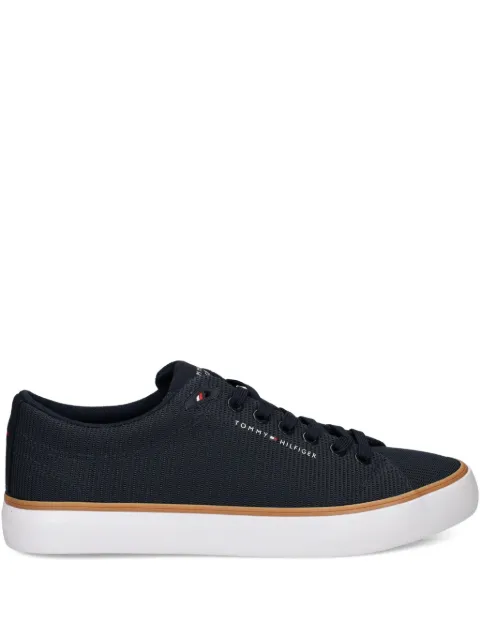 Tommy Hilfiger textured lace-up sneakers