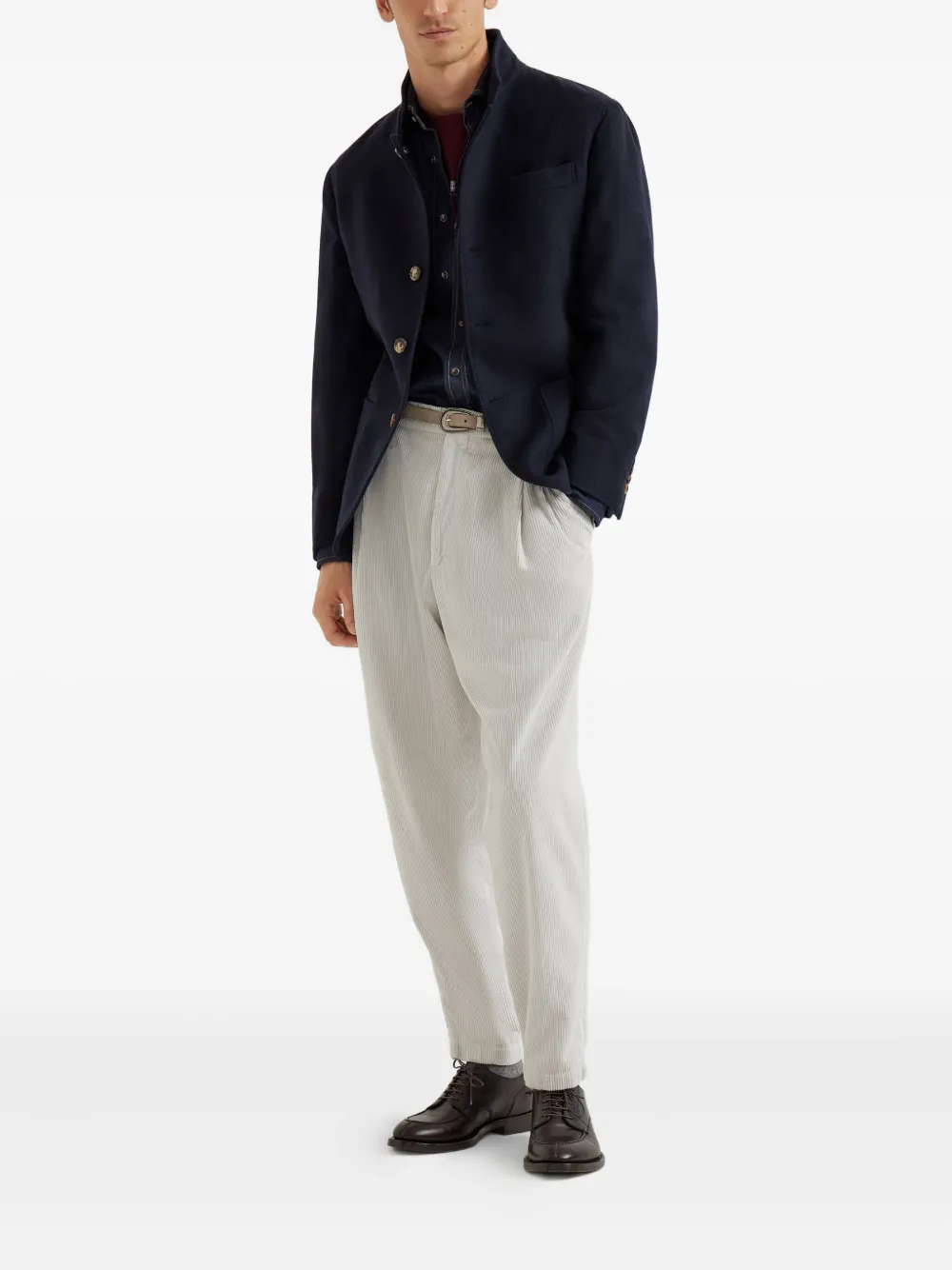 Brunello Cucinelli Katoenen T-shirt met grafische print - Rood