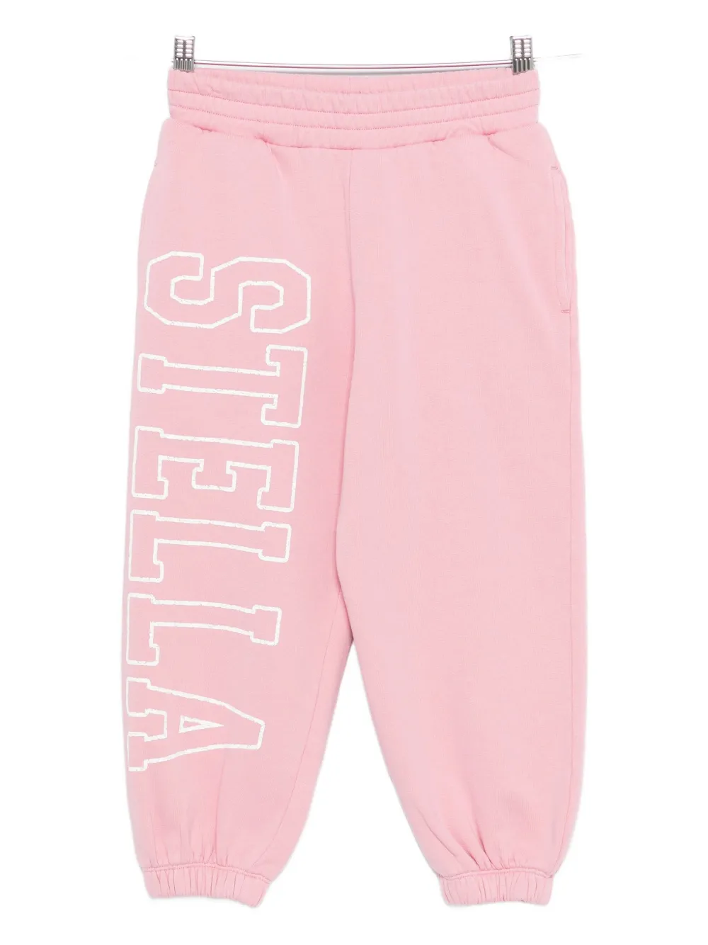 Stella Mccartney Logo-print Sweatpants In Pink
