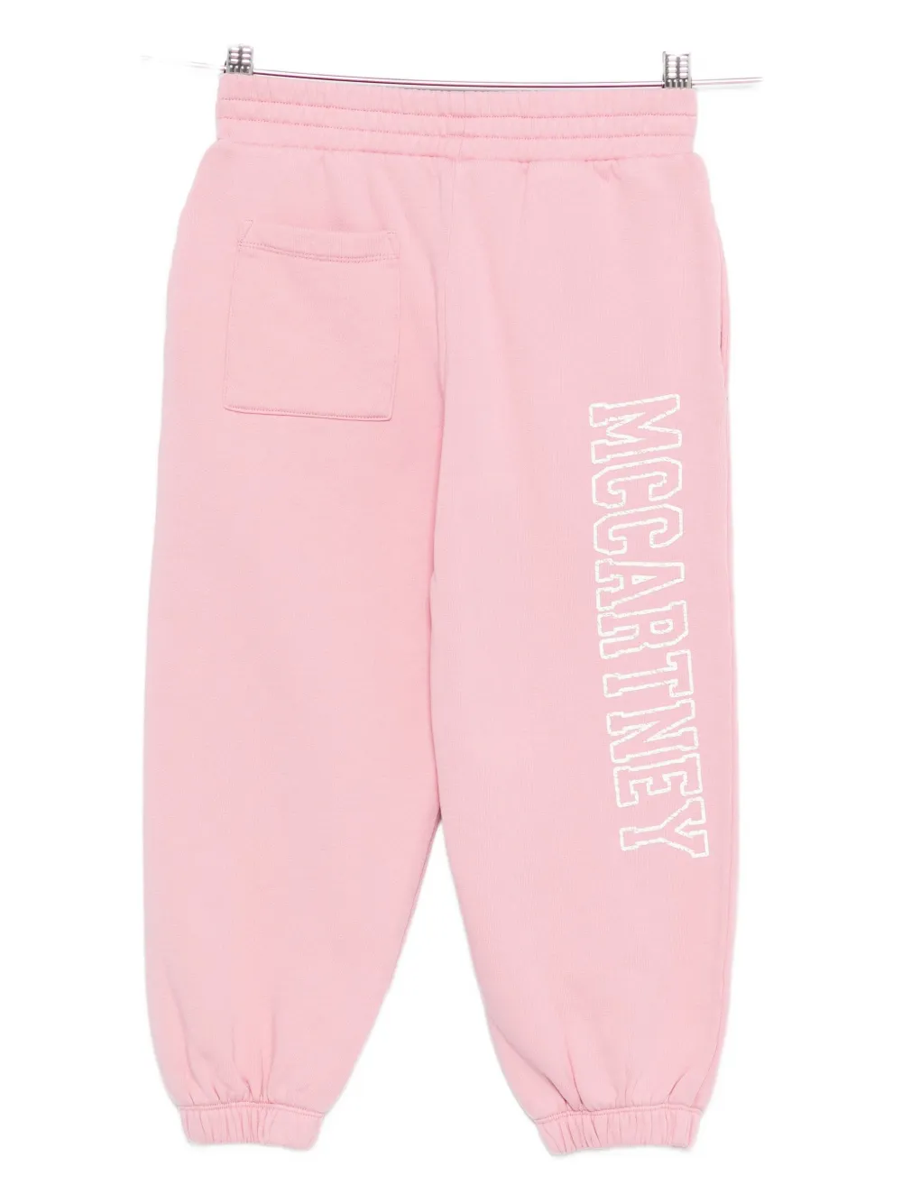 Stella McCartney Kids Trainingsbroek met logoprint Roze
