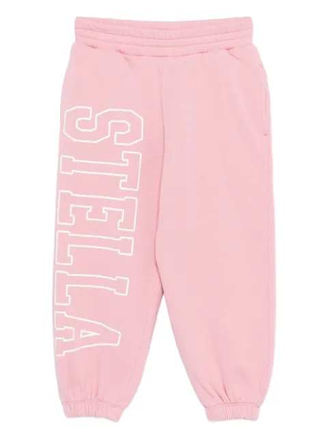 Stella McCartney Kids logo-print track pants