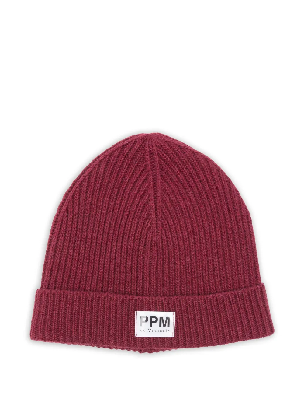 Paolo Pecora Kids Muts met logopatch Rood
