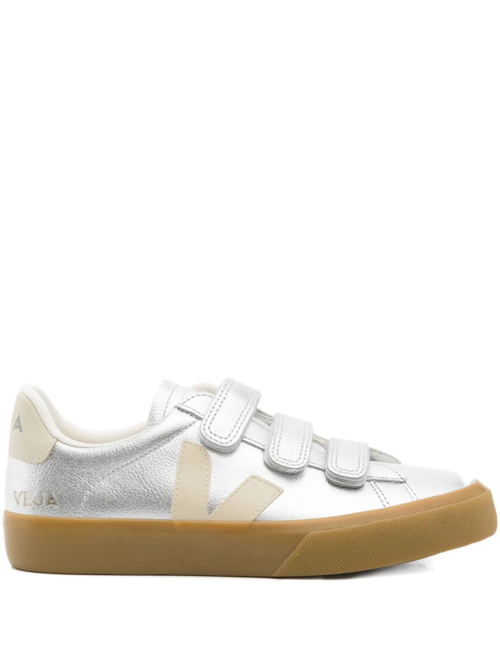 VEJA Recife leather sneakers Silver
