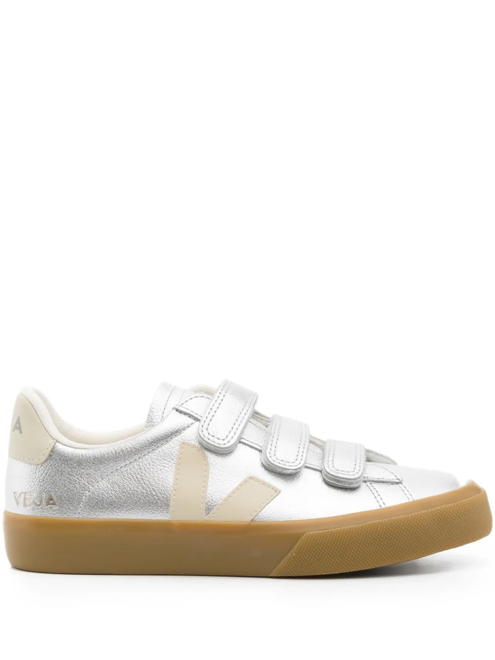 VEJA Recife leather sneakers Silver