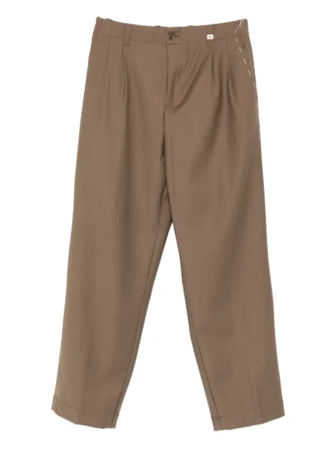 Myths pleat-detail trousers