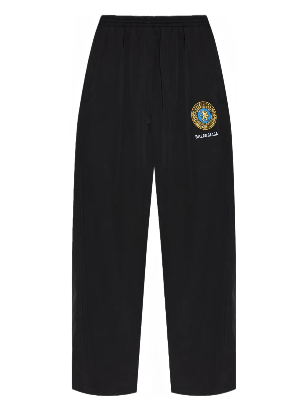 Balenciaga logo-embroidered SWEATPANTS | Black | Image 1