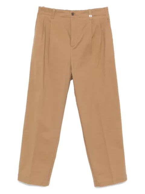Myths pleated-front trousers