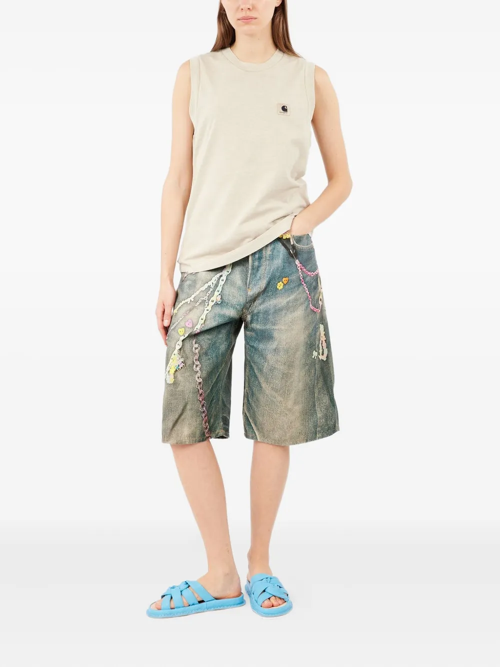 Carhartt Nelson A-line Top In White