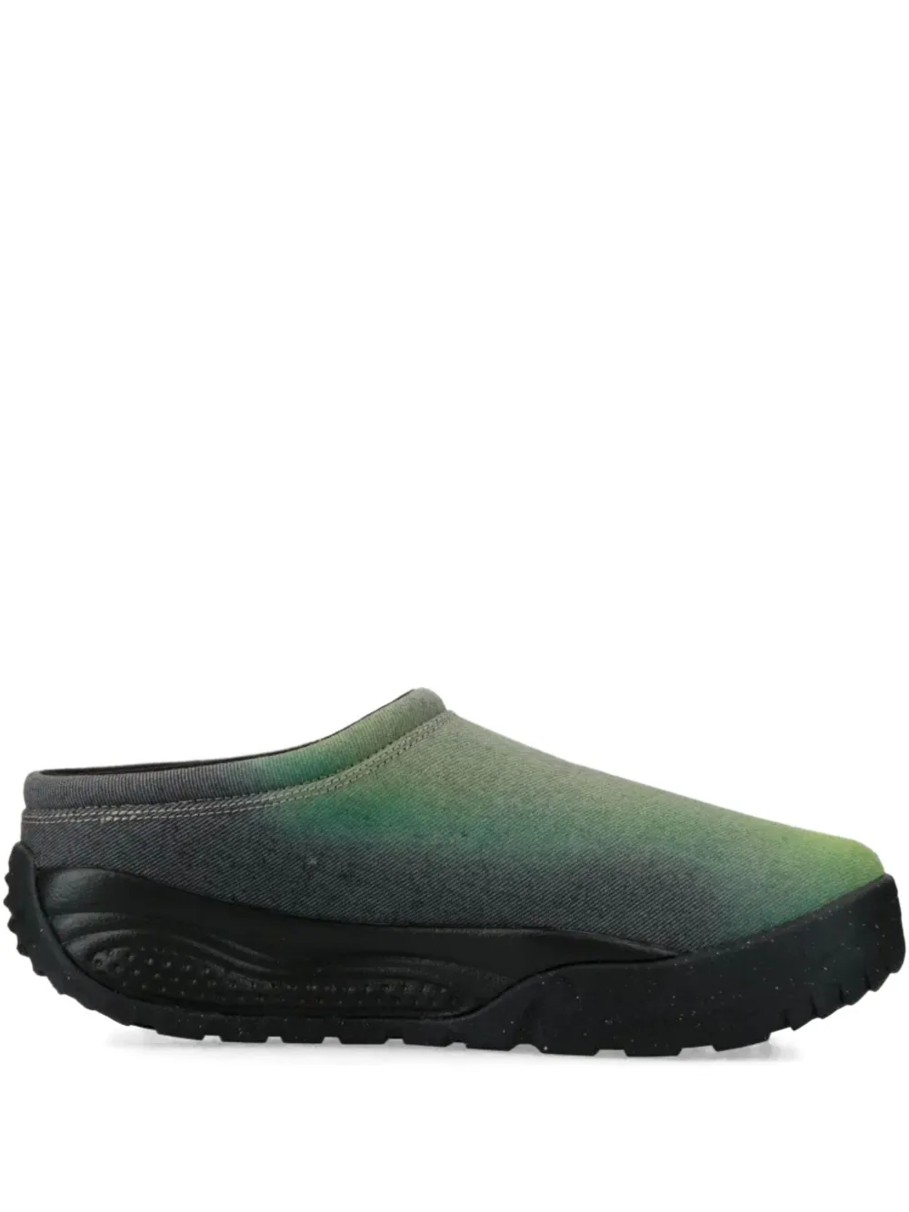 Nike canvas slip-on mules Green