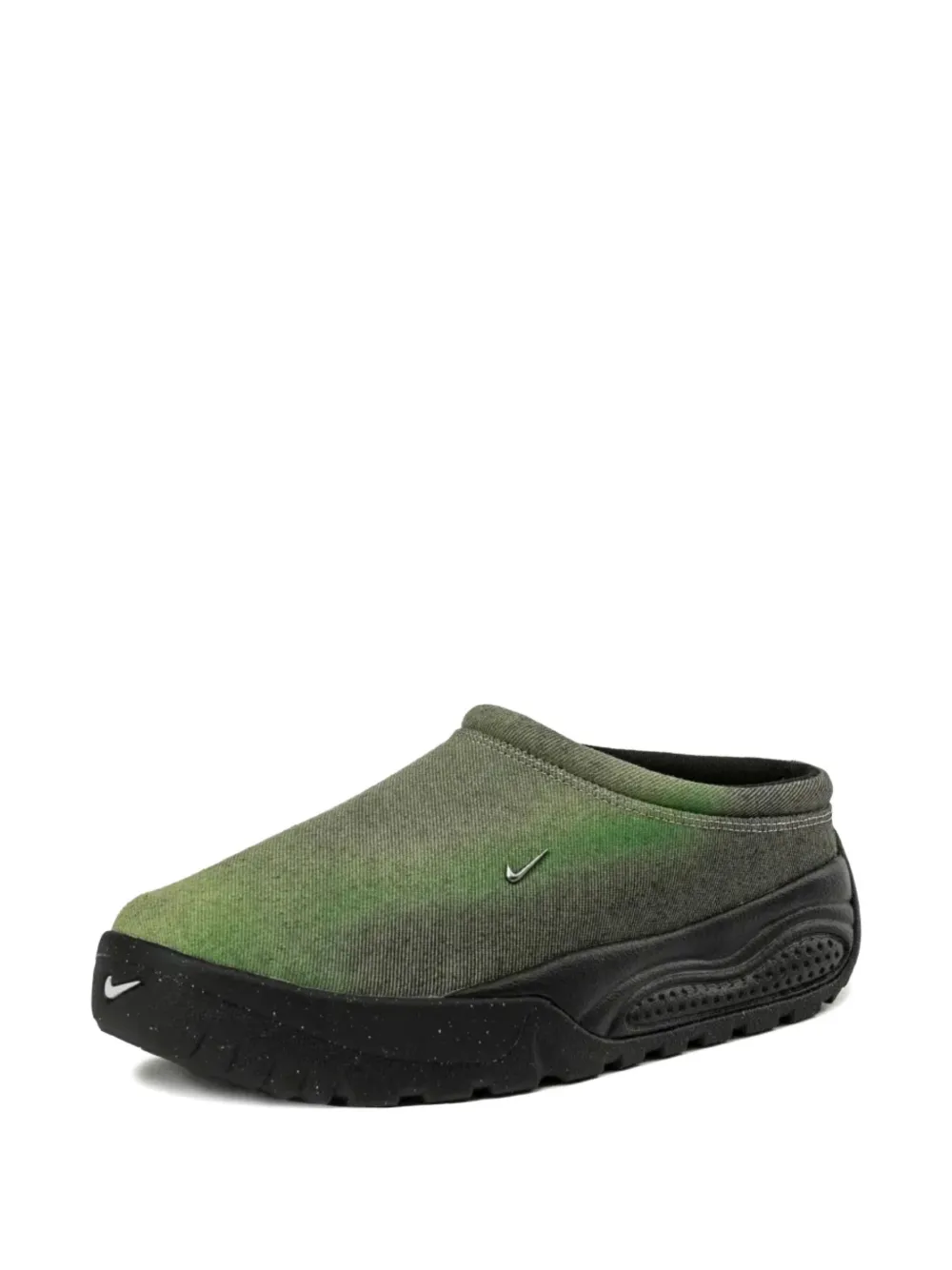 Nike canvas slip-on mules Green