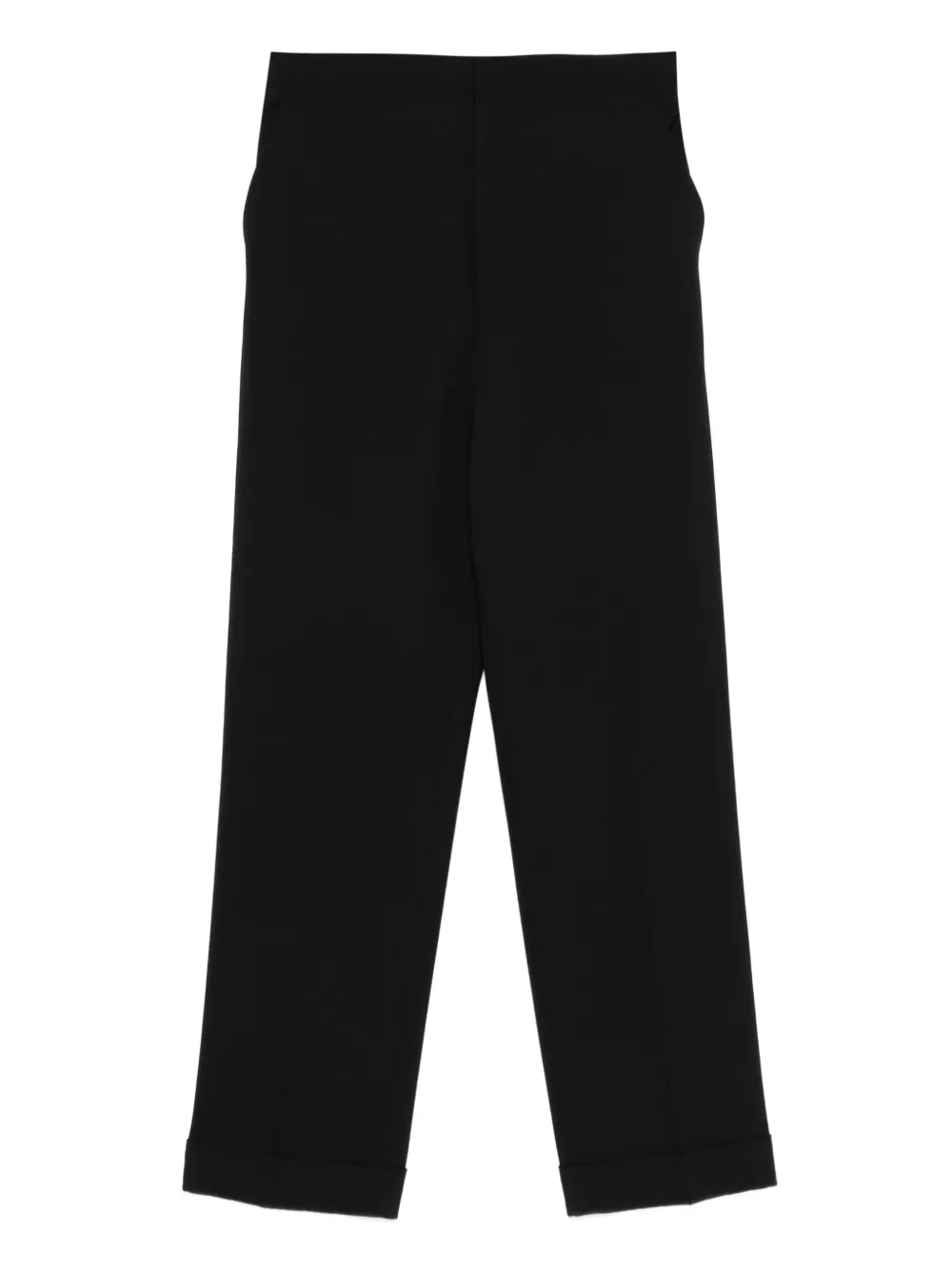 cuffed side-pocket trousers