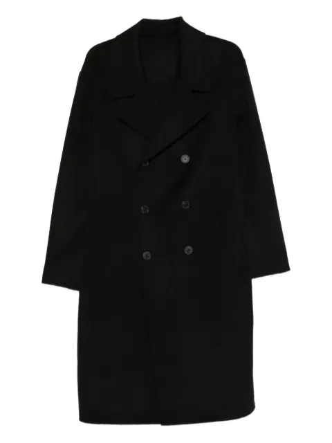 Yves Salomon double-breasted patch-pockets coat