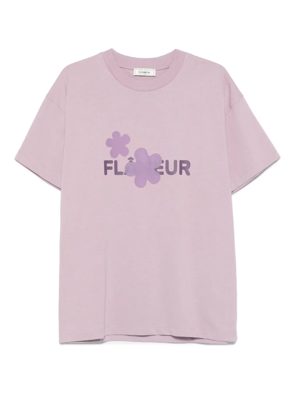 logo-print cotton T-shirt