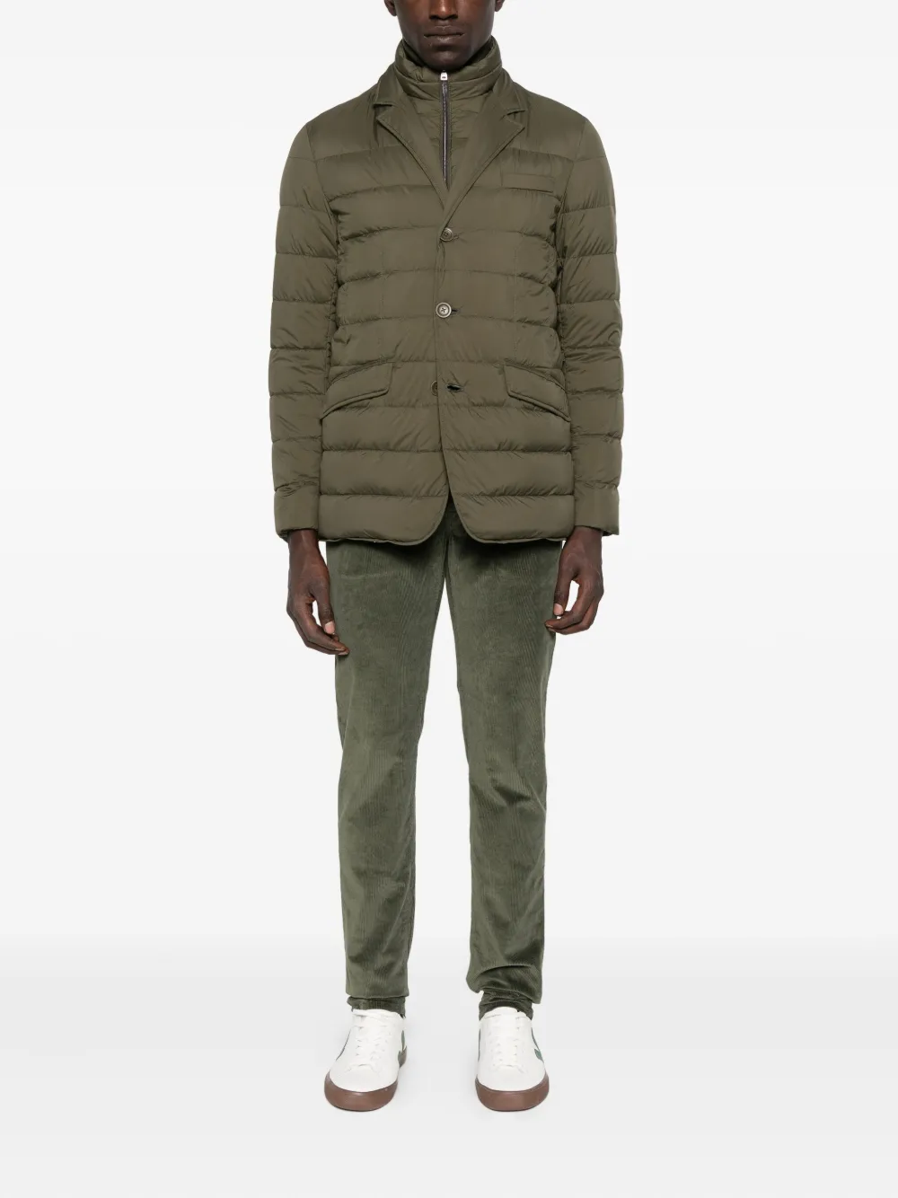 Jacob Cohën Ribfluwelen broek - Groen