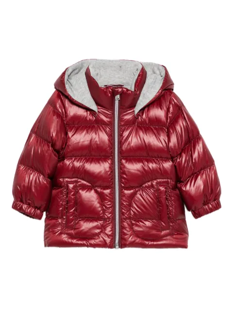 Herno Kids hooded quilted jacket