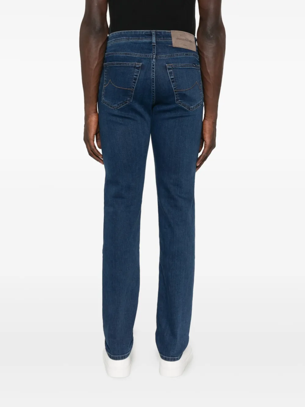 Jacob Cohen Stretch-cotton Sean Relaxed Jeans In Blue
