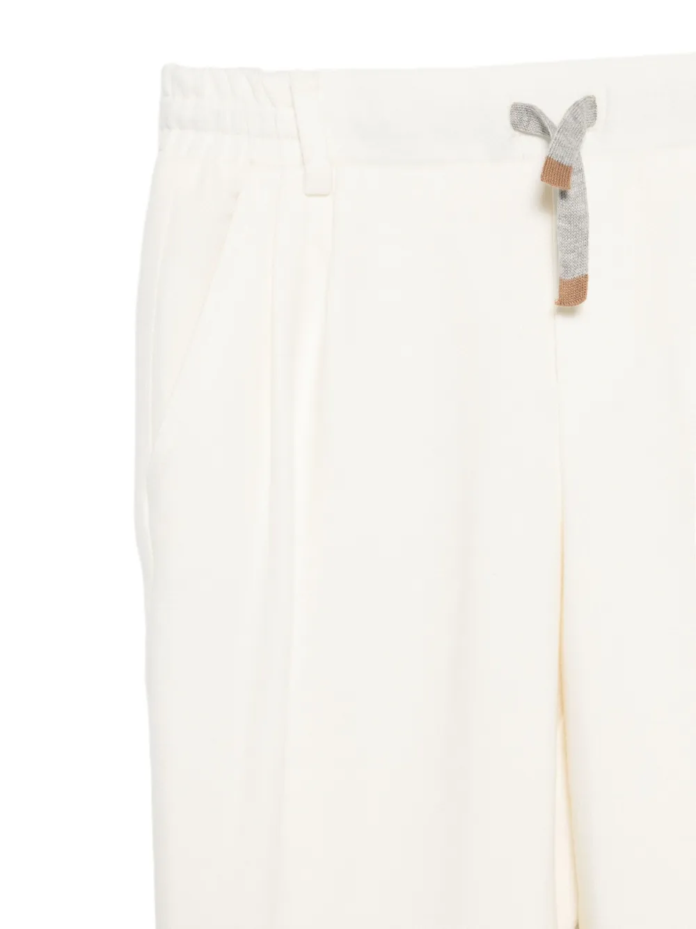 Eleventy Kids Broek met trekkoord Beige