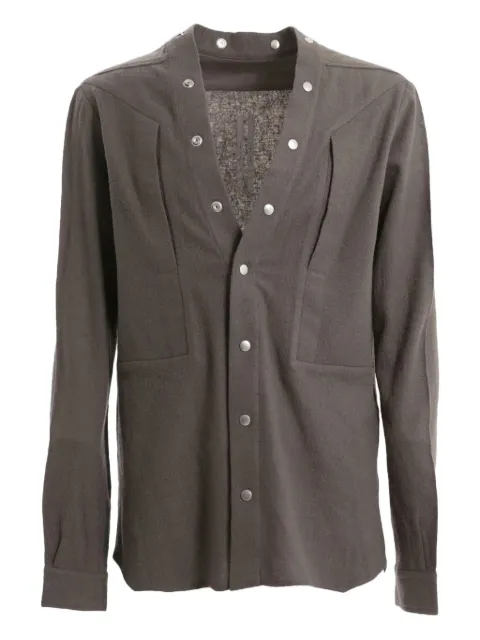 Rick Owens button-fastening panelled cardigan 