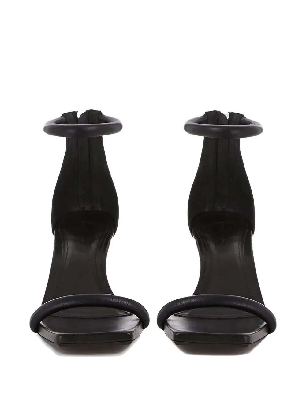 Rick Owens ankle-strap block-heel sandals Black