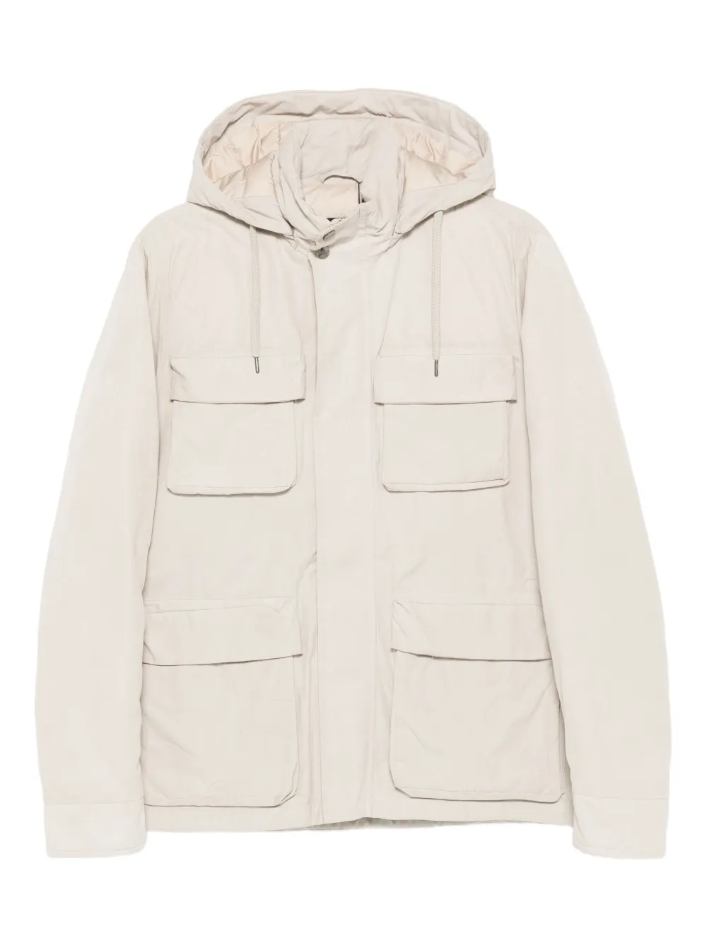 Herno Jack met capuchon en zak Beige