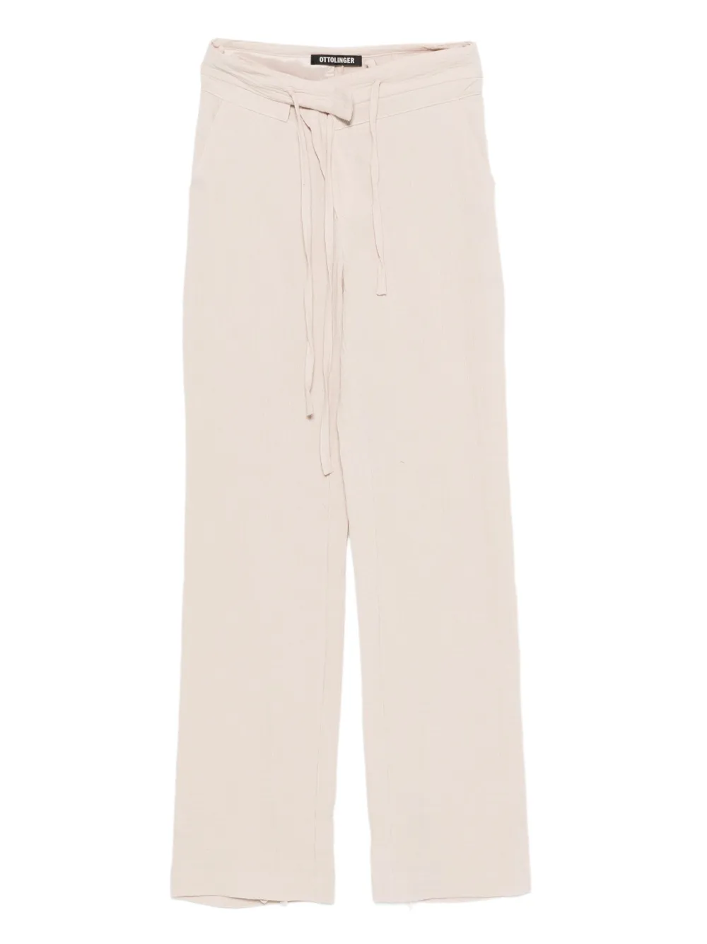 double-fold trousers