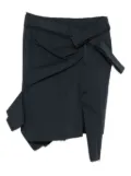 Ottolinger drape ruffled mini skirt - Blue