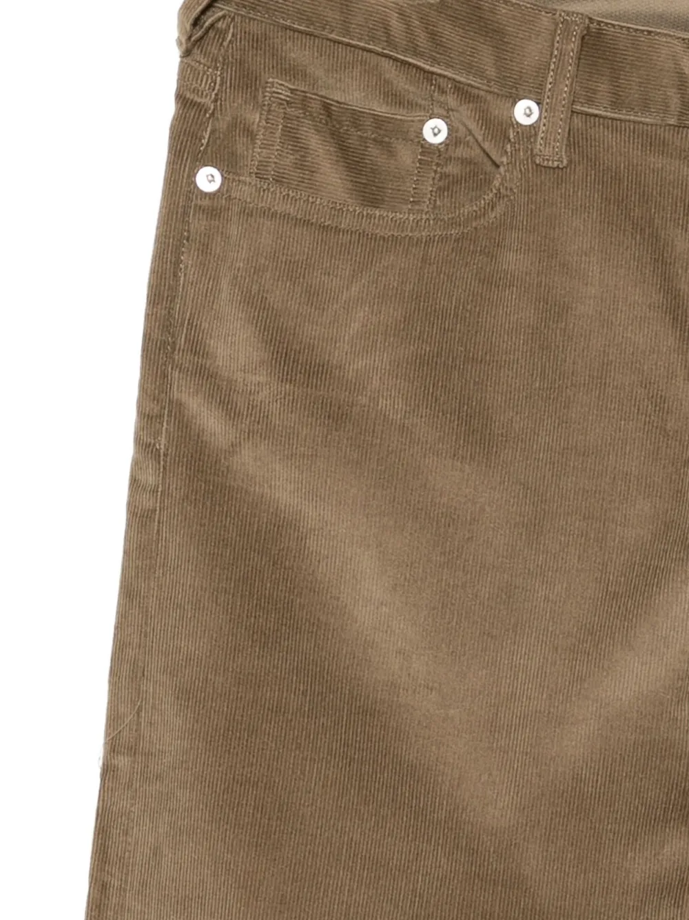 Ps By Paul Smith Corduroy Tapered Trousers In Neutral