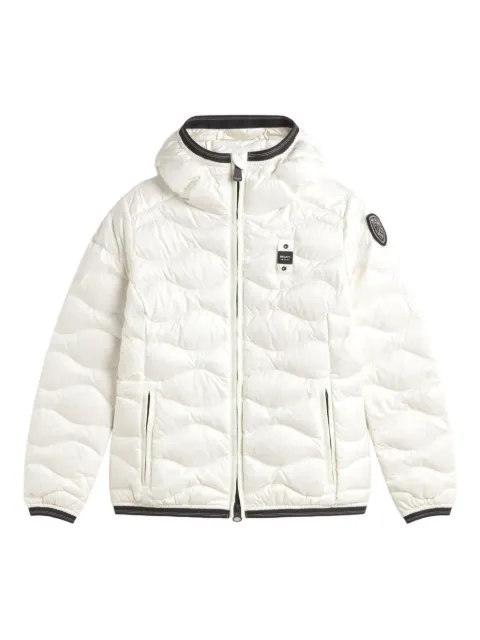 Blauer quilted hooded jacket