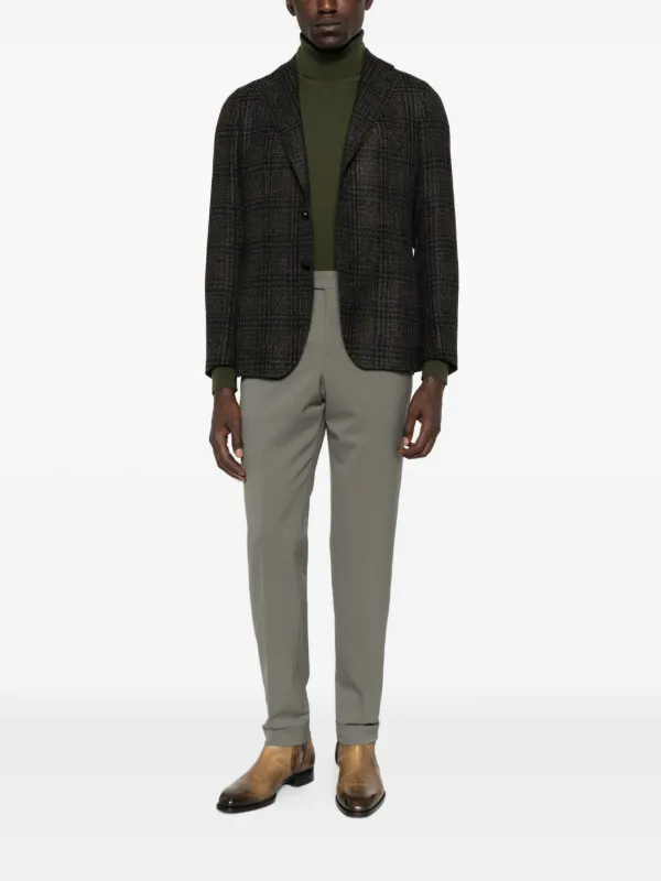 Tagliatore チェック ジャケット | グレー | FARFETCH JP