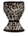 Dolce & Gabbana leopard-print hourglass vase (30cm x 40cm) - Brown