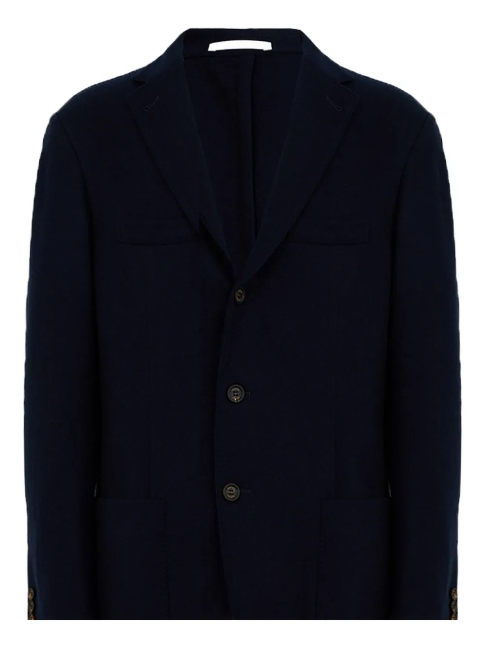 Eleventy Blazer met enkele rij knopen Blauw