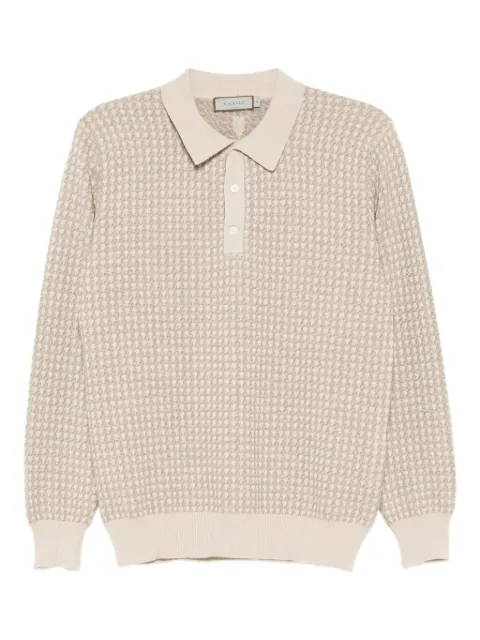 Canali playera tipo polo tejida