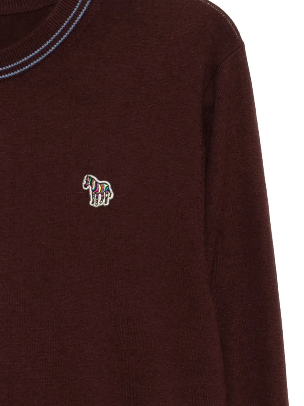 PS Paul Smith T-shirt met logo-applicatie Rood