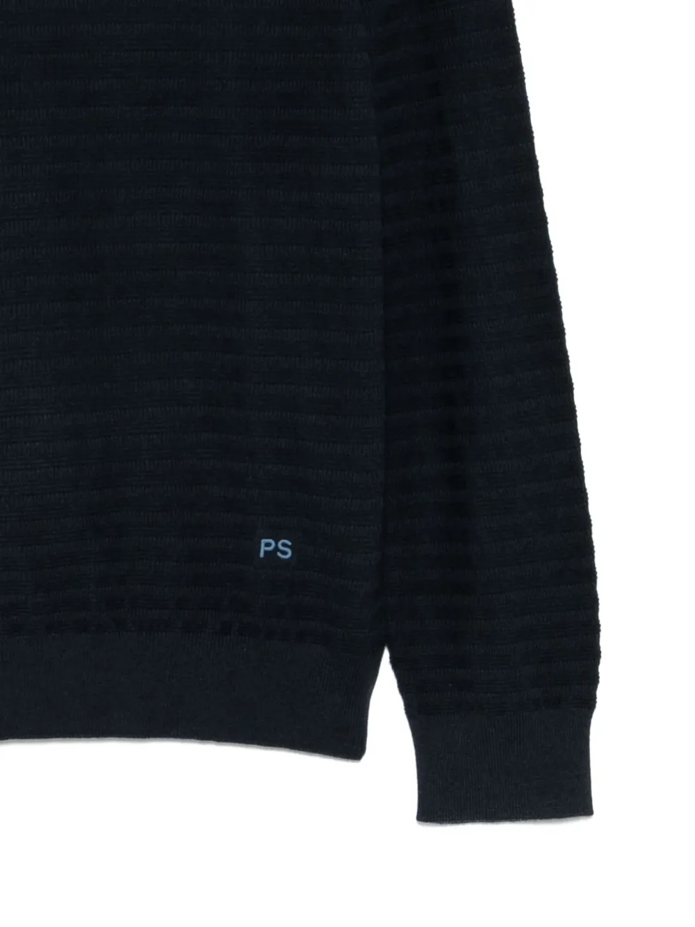 Ps By Paul Smith Contrasting Polo Shirt In Black