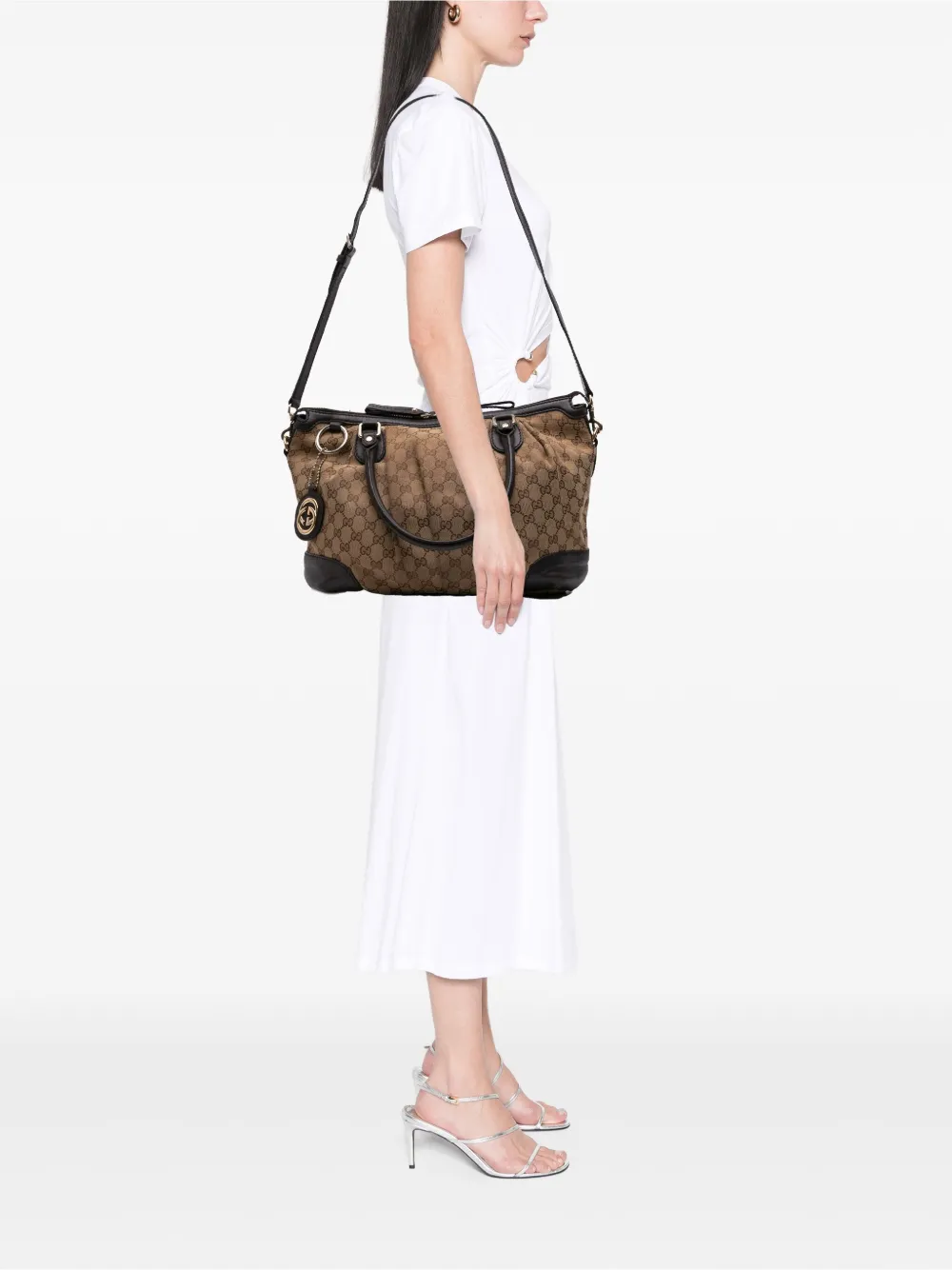 Gucci Pre-Owned 2016-2025 GG Canvas Sukey satchel | Pre-Owned | Image 2